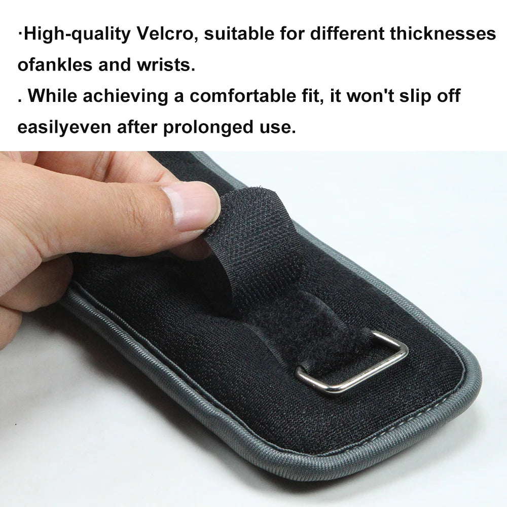 1 Pair Ankle Wrist Weights for Men and Women, (0.25kg/0.5kg Each Pack) Leg Arm Wrist Weights with Adjustable Strap for Fitness
