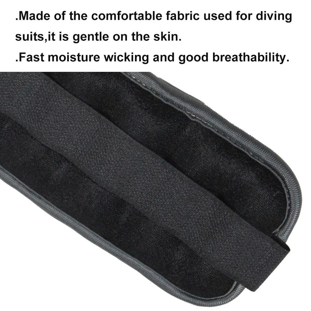 1Pair Adjustable Ankle&Wrist Weights (0.5kg/1kg Each)- Neoprene Leg Arm Weights for Women,Men,Strength Training for Running,Yoga
