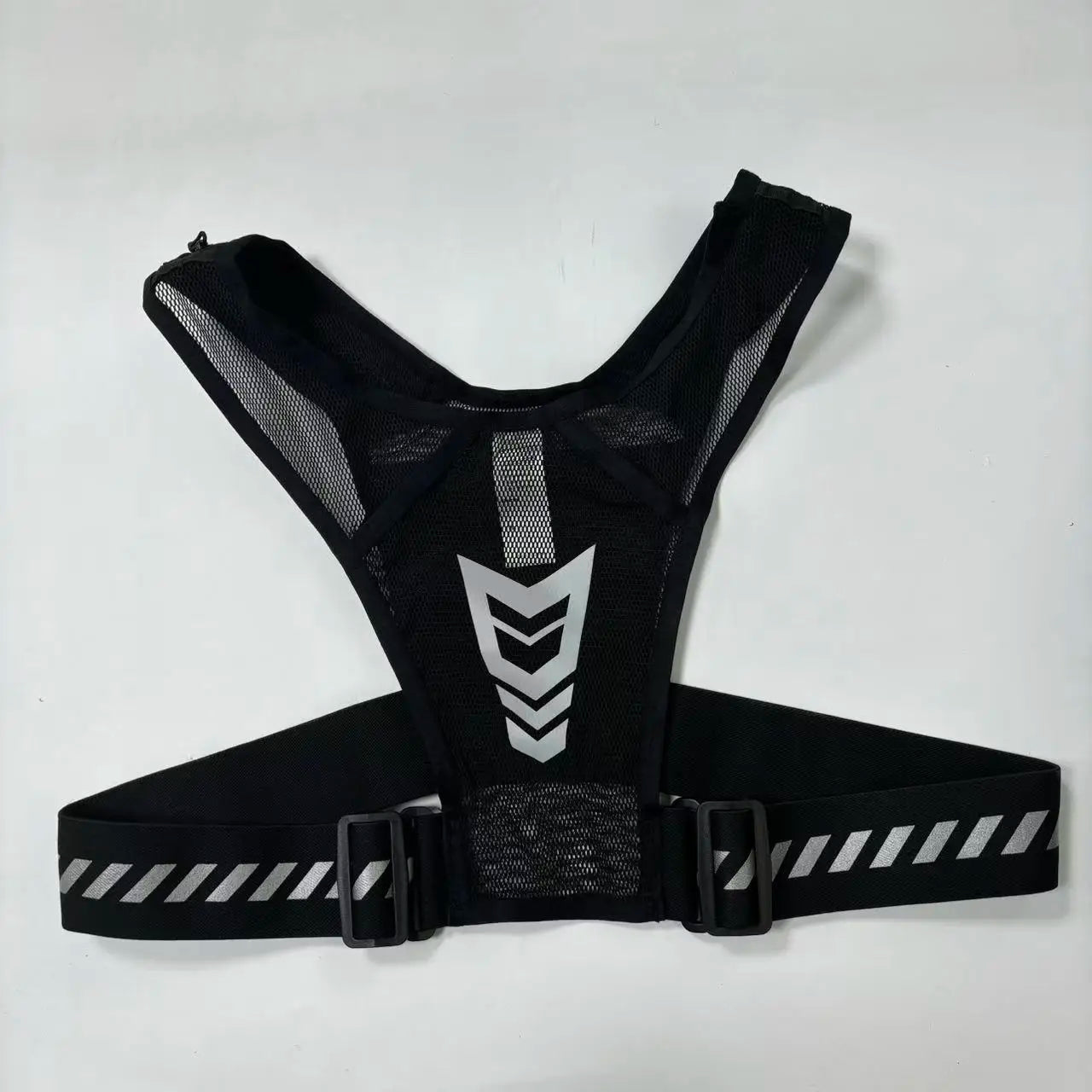 Adjustable Weighted Vest for Running & Fitness, Unisex Workout Vest with Reflective Strips, Breathable Strength Training Jacket