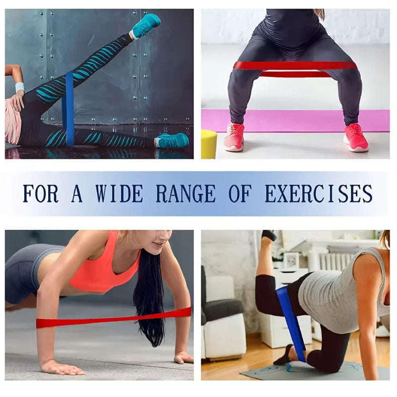 Resistance Bands 5 Levels 10-40LB Elastic Workout Bands for Yoga,Pilates,Strength Train,Home Gym Fitness,Physical for Women Men