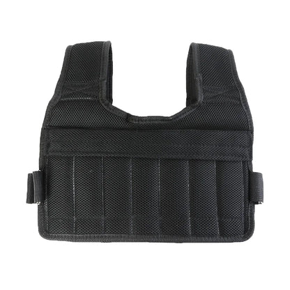 3/15/50kg Loading Weight Vest Adjustable Weighted Training Exercise Waistcoat Jacket Sand Clothing for Running Fitness Equipment