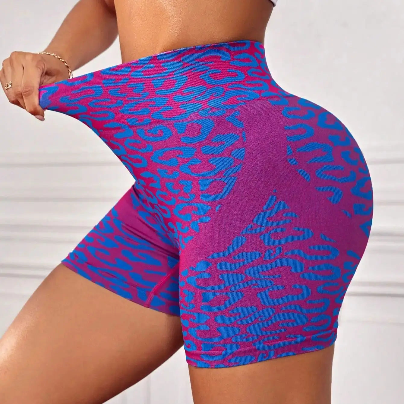 Workout Butt Lifting Shorts for Women High Waisted Seamless Gym Yoga Booty Shorts