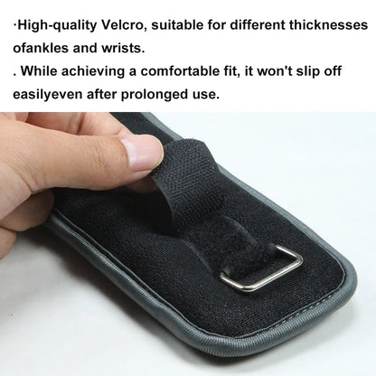 1Pair Adjustable Ankle&amp;Wrist Weights (0.5kg/1kg Each)- Neoprene Leg Arm Weights for Women,Men,Strength Training for Running,Yoga
