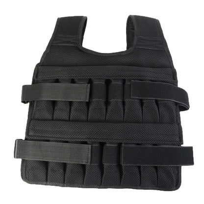 3/15/50kg Loading Weight Vest Adjustable Weighted Training Exercise Waistcoat Jacket Sand Clothing for Running Fitness Equipment