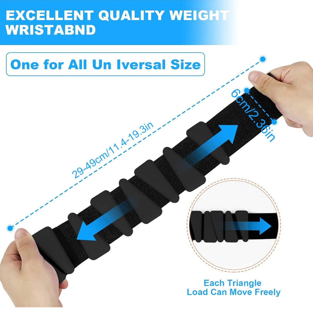 1Pair Ankle Weights for Women,2 lbs/4 lbs Adjustable Wrist Arm Weights for Women &amp; Men Yoga Training Walking Jogging Aerobics