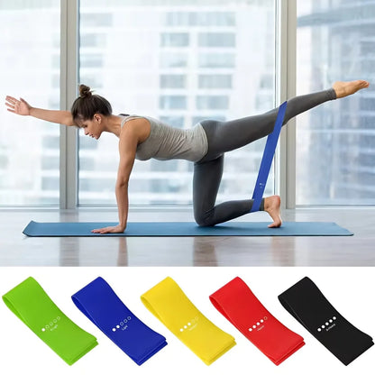 Resistance Bands 5 Levels 10-40LB Elastic Workout Bands for Yoga,Pilates,Strength Train,Home Gym Fitness,Physical for Women Men