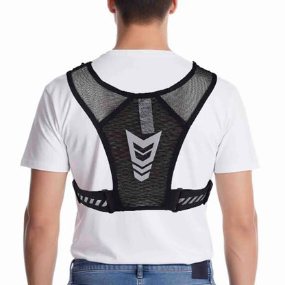 Adjustable Weighted Vest for Running &amp; Fitness, Unisex Workout Vest with Reflective Strips, Breathable Strength Training Jacket