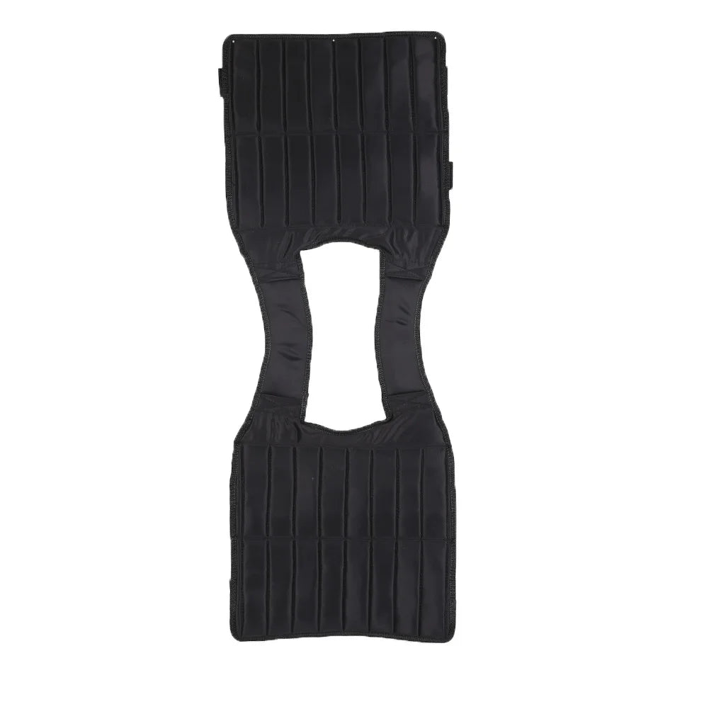3/15/50kg Loading Weight Vest Adjustable Weighted Training Exercise Waistcoat Jacket Sand Clothing for Running Fitness Equipment