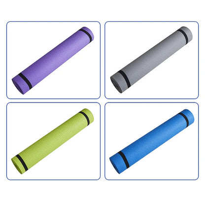 Yoga Mat Anti-skid Sports Fitness Mat 3MM-6MM Thick EVA Comfort Foam yoga matt for Exercise Yoga and Pilates Gymnastics mat