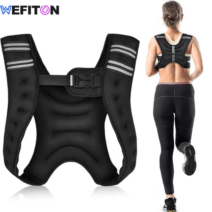 1PCS Weighted Vest for Workout,Strength Training Weight Vest for Men Women,Workout Equipment for Training-3kg/6.6lbs,5kg/11lbs