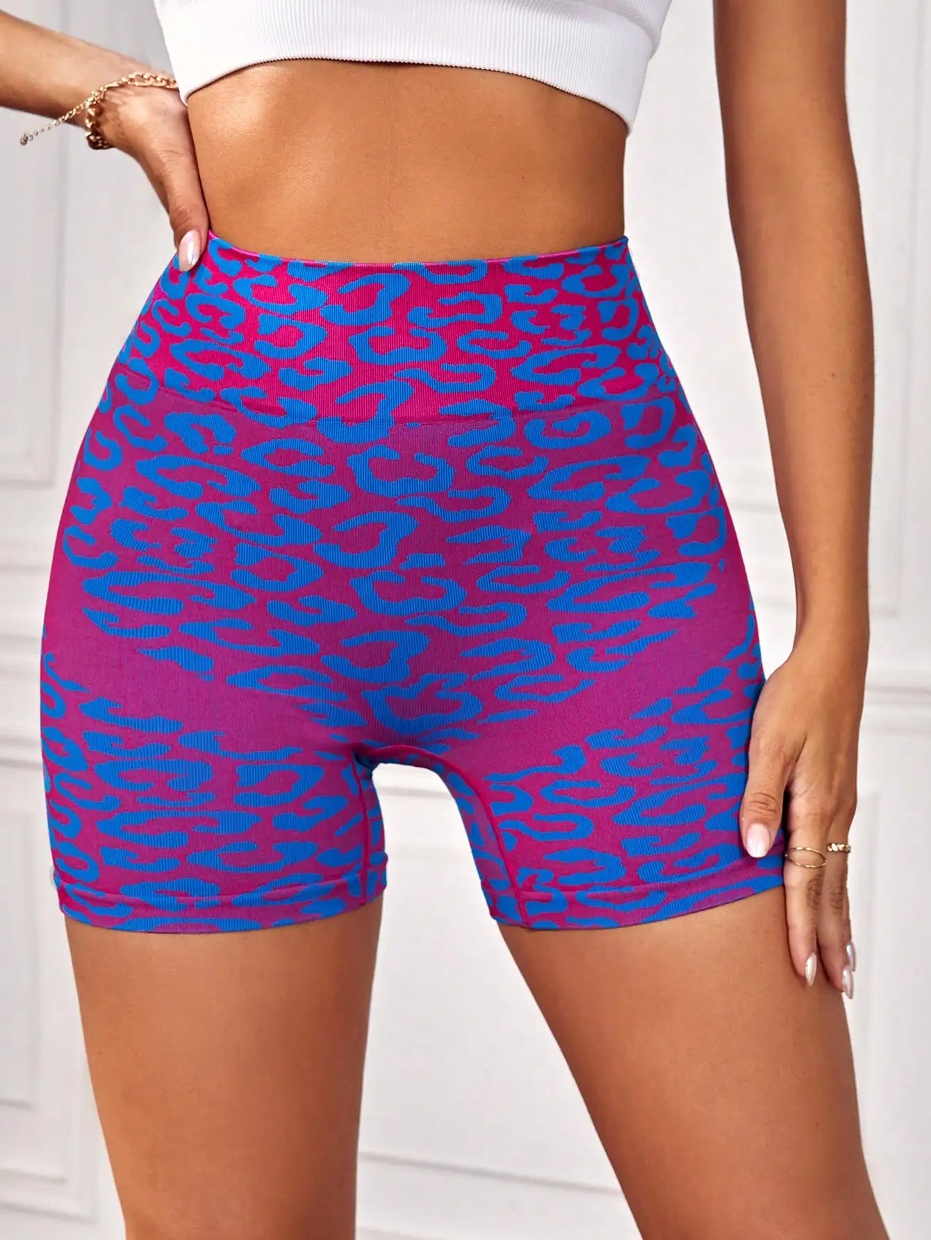 Workout Butt Lifting Shorts for Women High Waisted Seamless Gym Yoga Booty Shorts