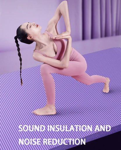 Yoga Mat with A Thickness of 20mm Anti Slip Pilates Fitness Mat Environmentally Friendly Tear Resistant WOMEN&