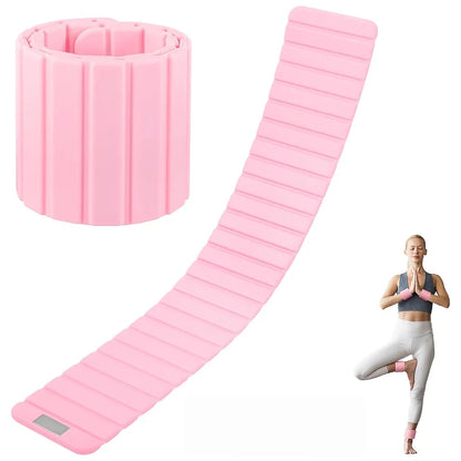 New Magnetic Wrist Weights, 1 Kg Ankle Weights for Women Men, 2 Pack Stackable, Ideal for Jogging/Yoga &amp; More, Great Gift Idea