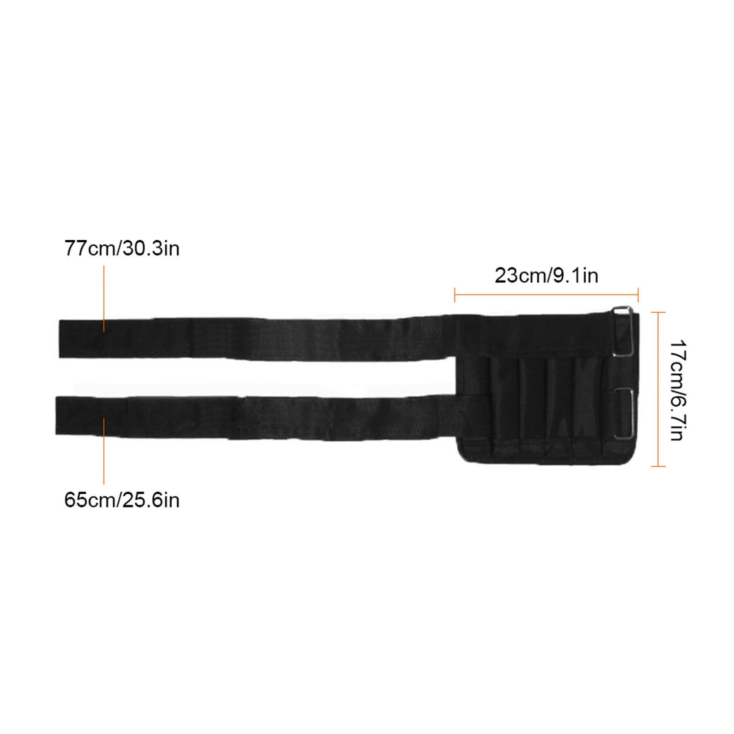 2 Packs  Loading 5/10kg Adjustable Wrist Weighted Oxford Ankle Weighted Exercise Weight Loading Wraps Strength Training (Empty)